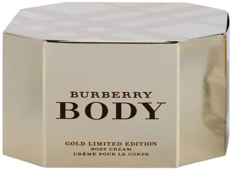 burberry body gold limited edition 150 ml body cream